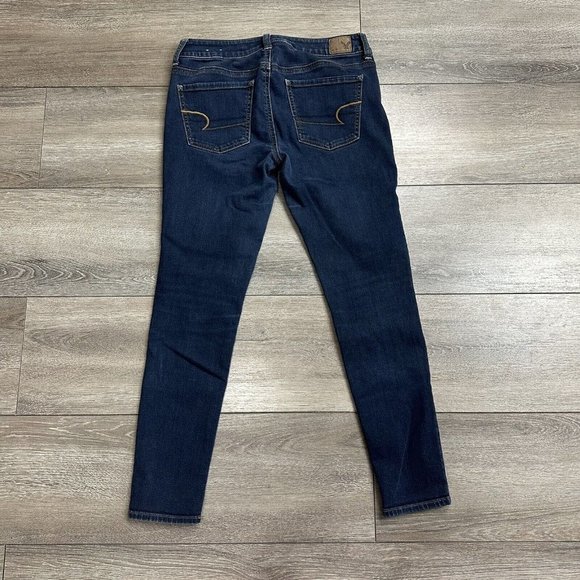 American Eagle Outfitters Denim - American Eagle Jeans Size 4 Super Stretch Jegging Short Blue